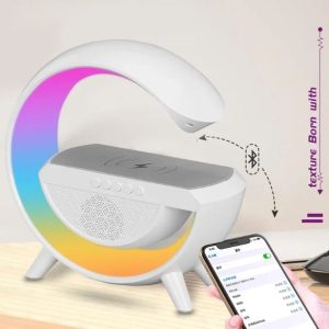 4-in-1 Mobile Phone Wireless Charging Creative Bedside Lamp