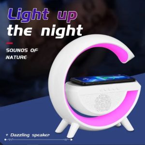 4-in-1 Mobile Phone Wireless Charging Creative Bedside Lamp