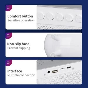 4-in-1 Mobile Phone Wireless Charging Creative Bedside Lamp