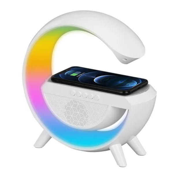 4-in-1 Mobile Phone Wireless Charging Creative Bedside Lamp