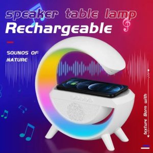 4-in-1 Mobile Phone Wireless Charging Creative Bedside Lamp