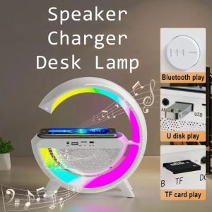 4-in-1 Mobile Phone Wireless Charging Creative Bedside Lamp