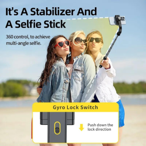 Gimbal Stabilizer R15 Selfie Stick Tripod | SaveMart