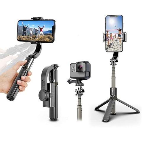 Gimbal Stabilizer R15 Selfie Stick Tripod | SaveMart
