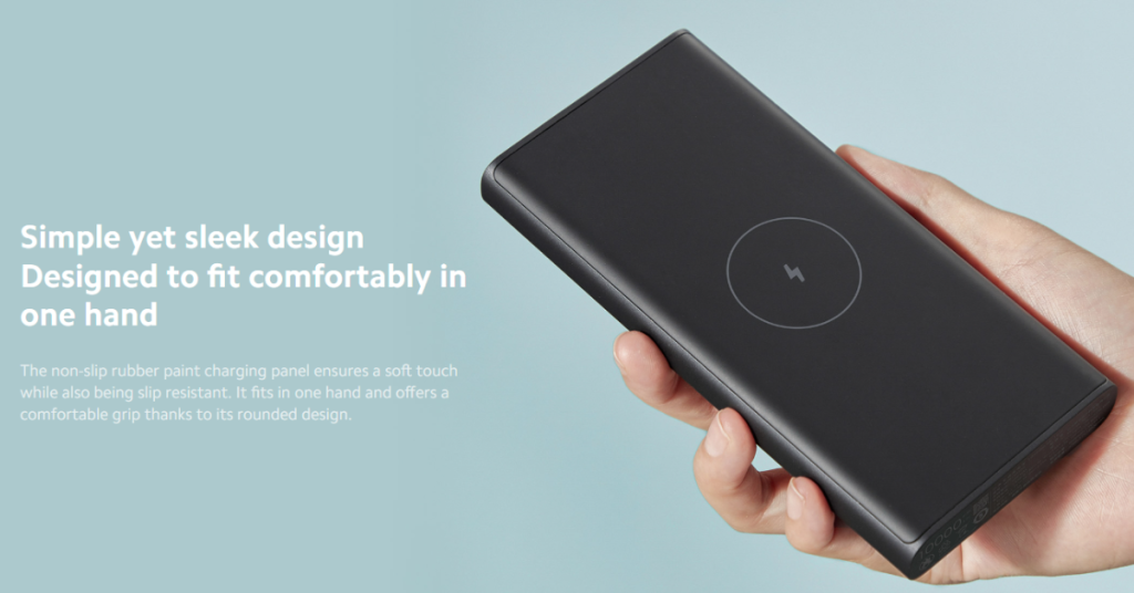 Xiaomi Mi 10000mAh 10W Wireless Fast Charging Power Bank | SaveMart