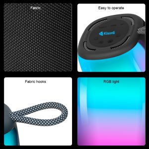 Kisonli Q18  Portable Bluetooth Speaker