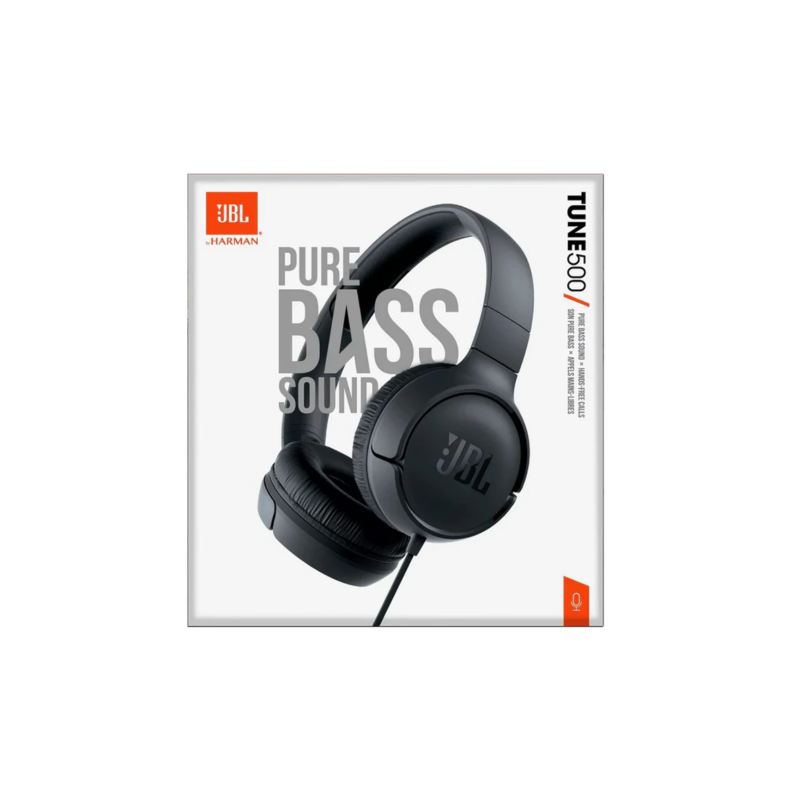 JBL TUNE 500 Wired On-Ear Headphones