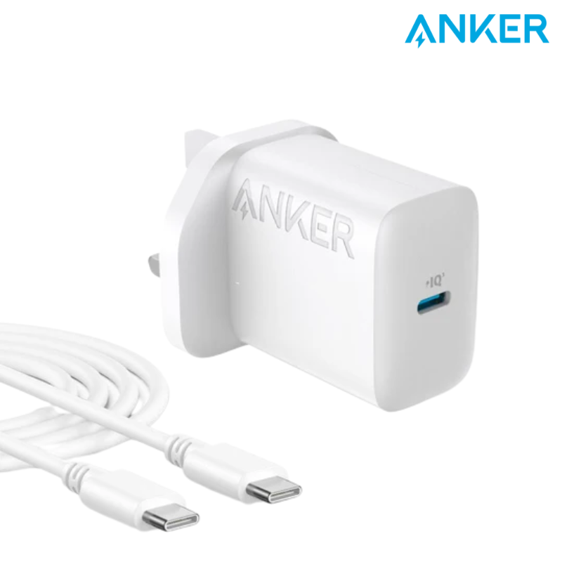 Anker Select Charger with USB-C Cable (20W) Adapter