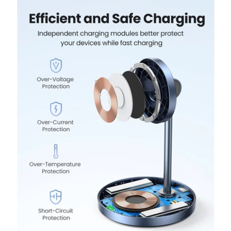 Ugreen 2-in-1 Wireless Charger CD317 - 90668